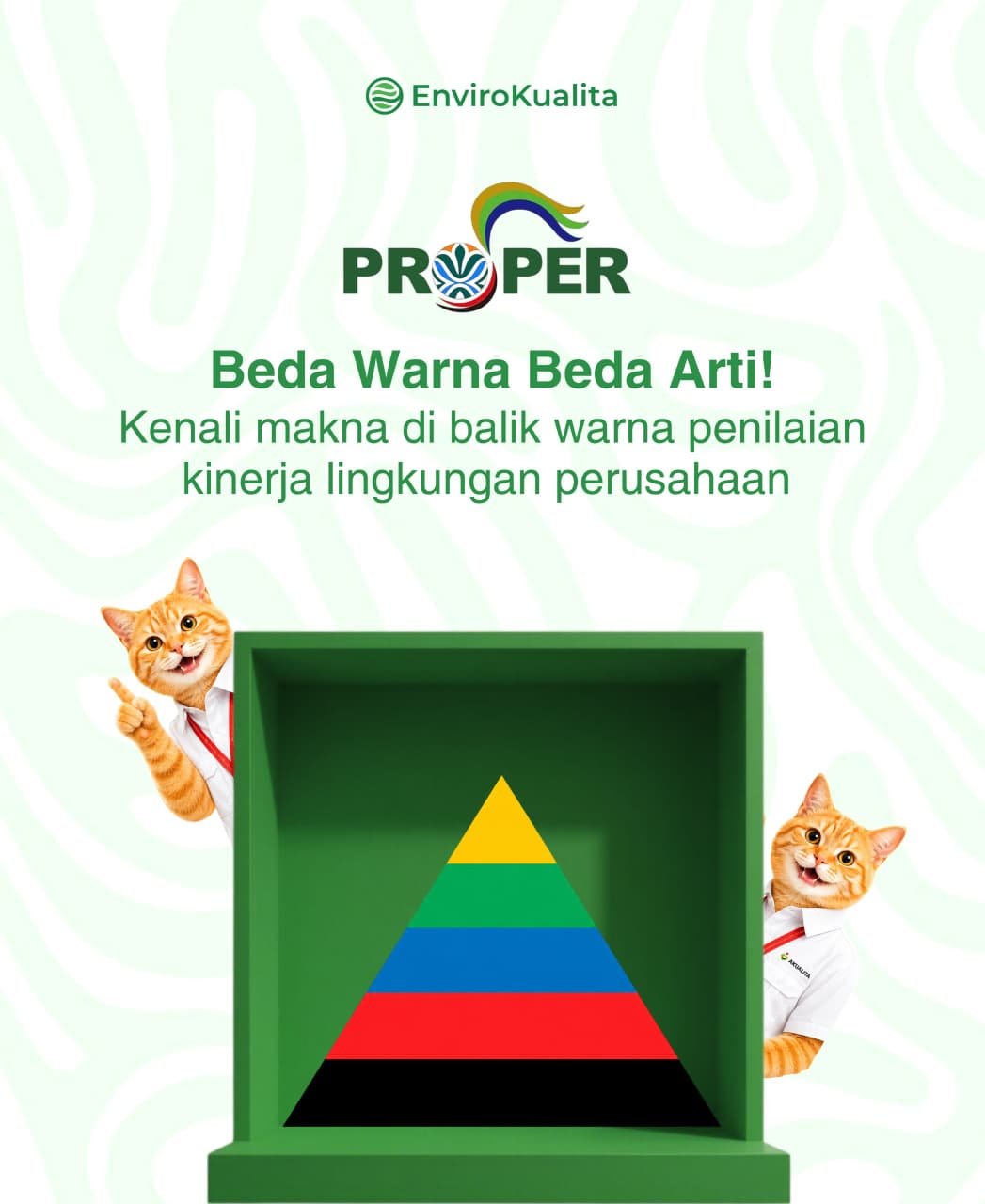 Kenali makna di balik warna penilaian kinerja lingkungan perusahaan